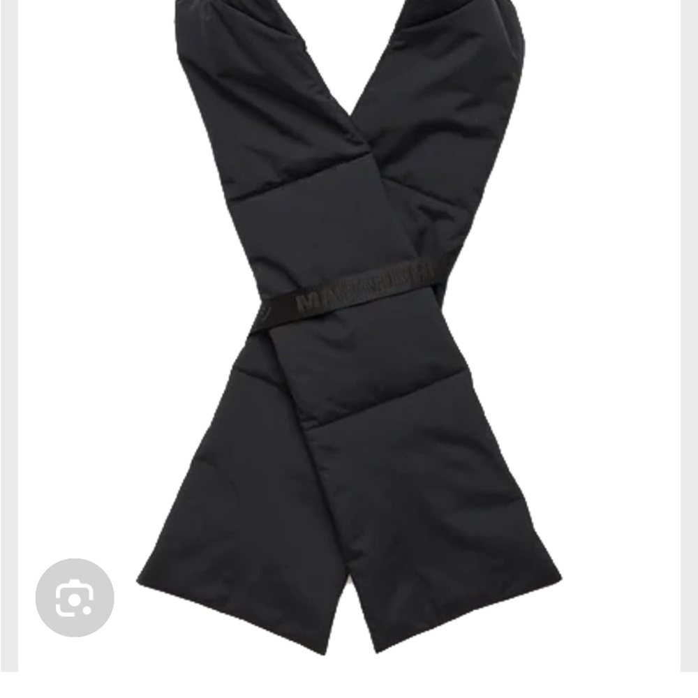 COS black Puffer Hooded scarf - Picture 3 of 3